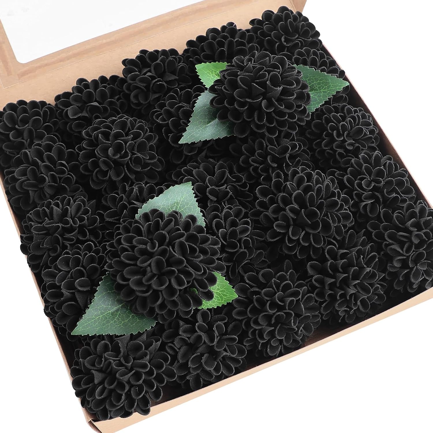 Beige Artificial Plant — Black