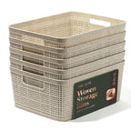 Boho Beige Storage Basket