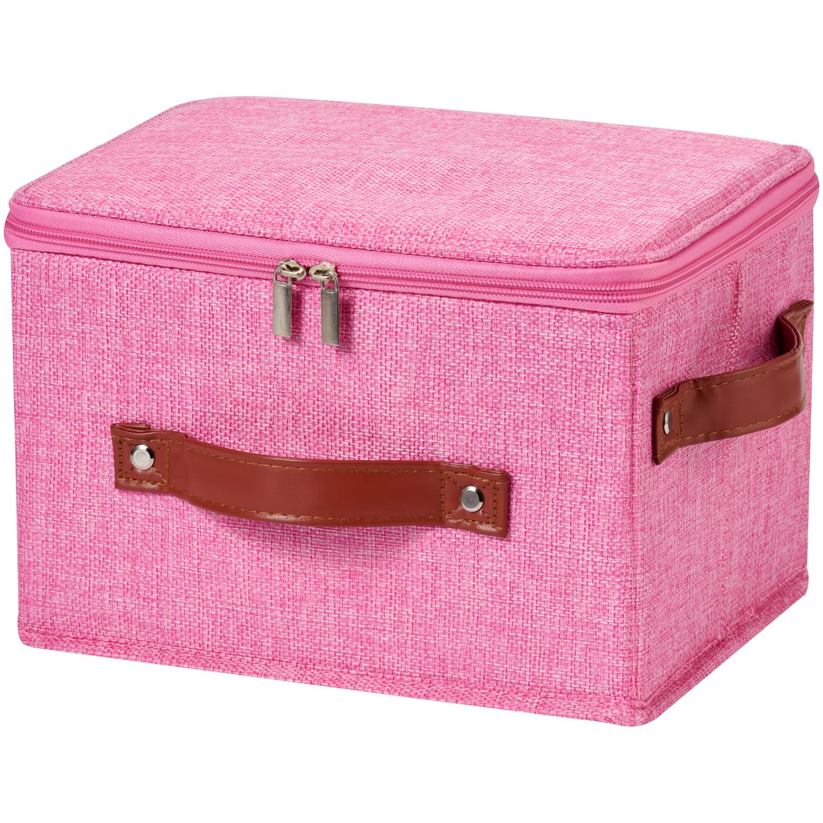 Linen Beige Storage Bin — Set of 1
