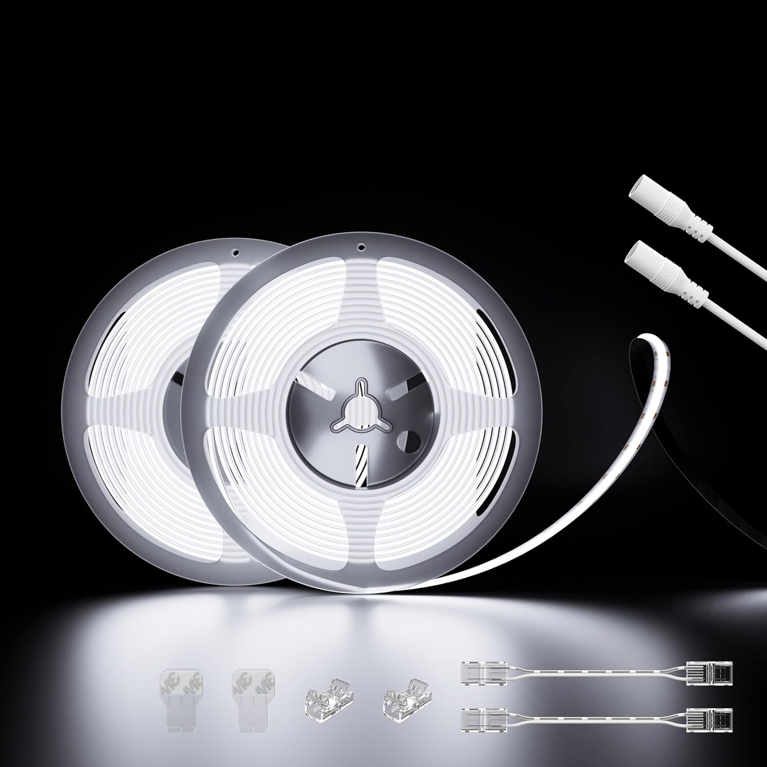Metal LED Strip Lights — 6000K/48ft