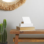 Linen Brown Home Decor — 12" - View 3