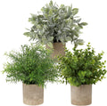 Farmhouse Green Faux Plant — Set of 2 — Green#8