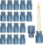 Modern Blue Candle — Blue