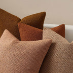 Boho Beige Throw Pillow Cover — 18" - View 5