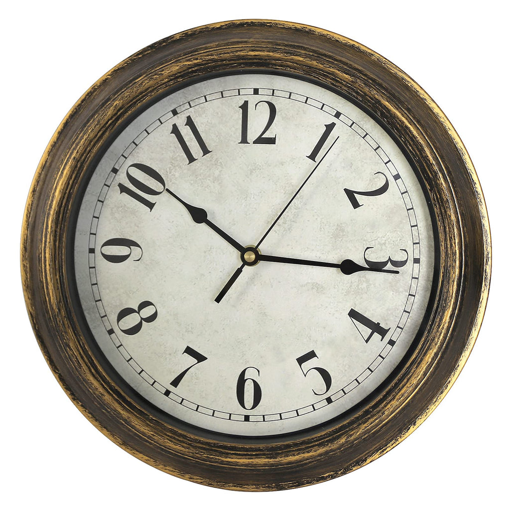 Battery Operated Luxe Black Wall Decor — 12"