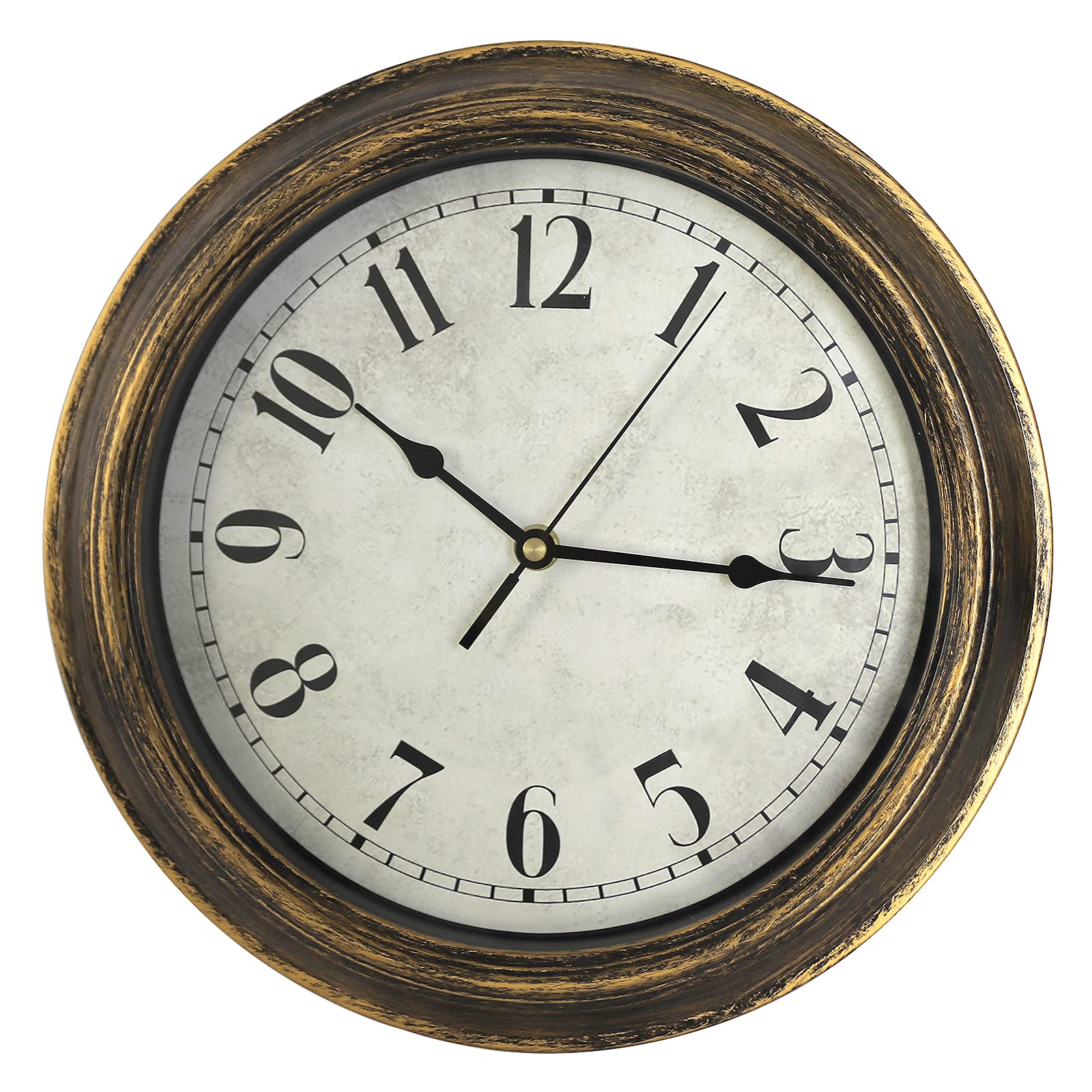 Battery Operated Luxe Black Wall Decor — 12"