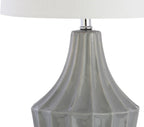 Linen Modern Beige Desk Lamp — 24.5" - View 6