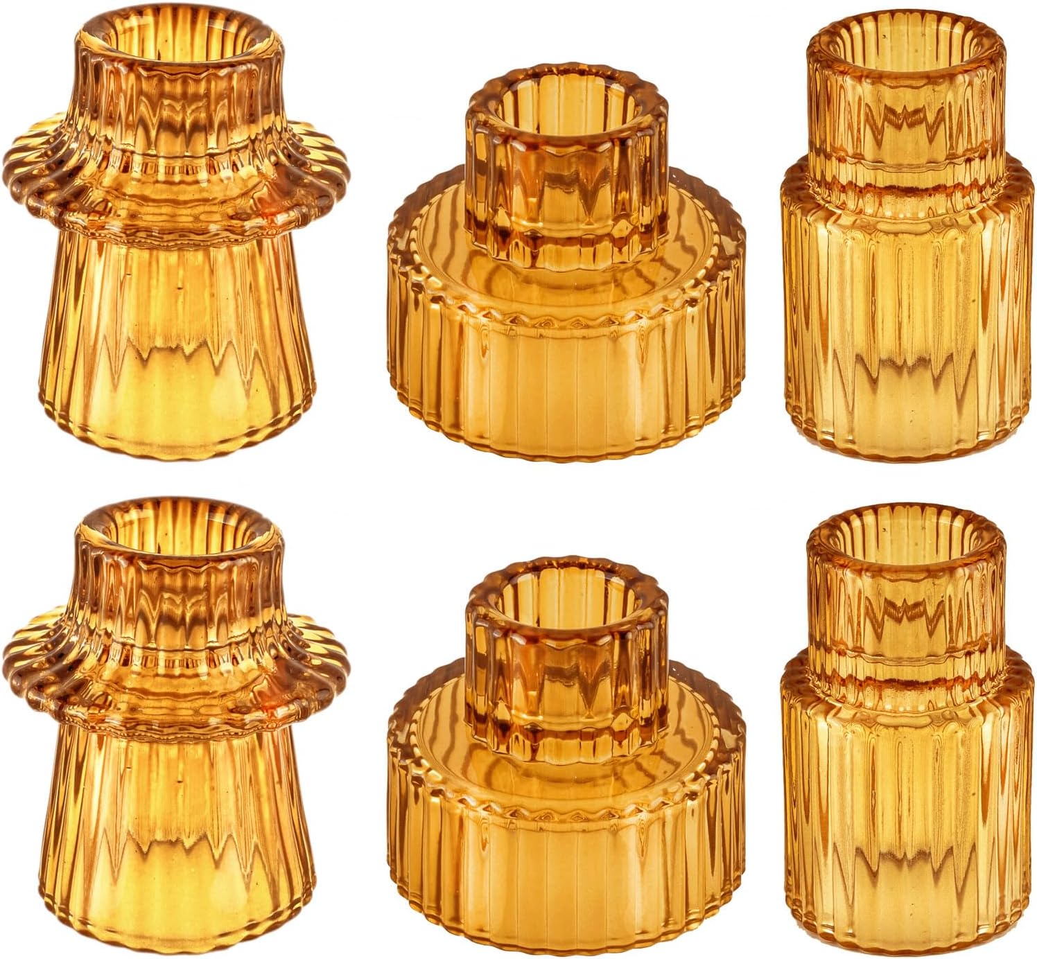 Vintage Luxe Gold Candle — 6 PCS