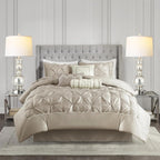 Dimmable Modern Grey Table Lamp — Set of 2 - View 5