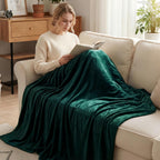 Black Throw Pillow — 50" - View 2