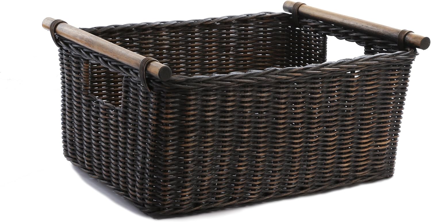 Beige Storage Basket — Large