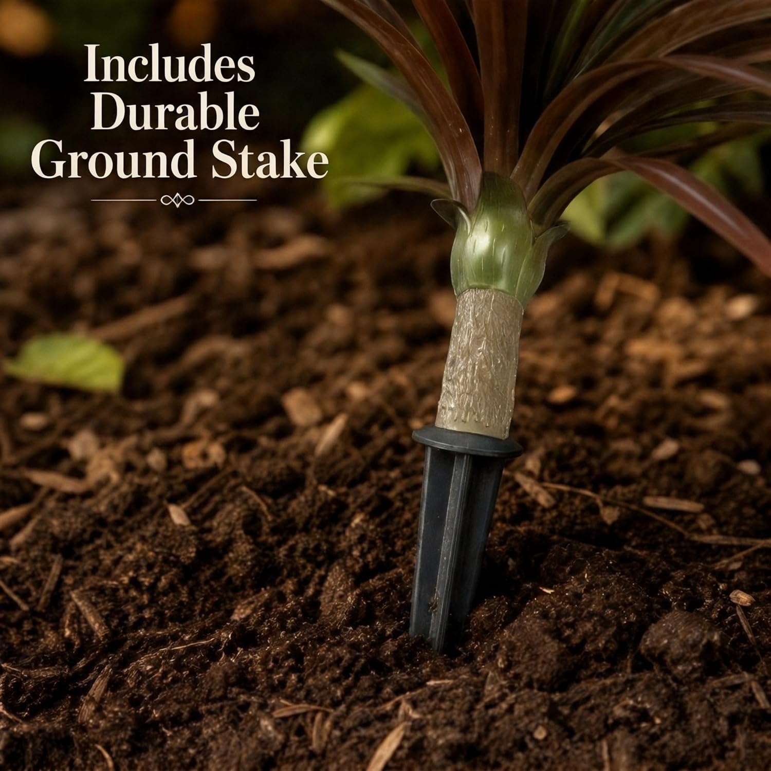 Brown Artificial Plant — 20" - View 7