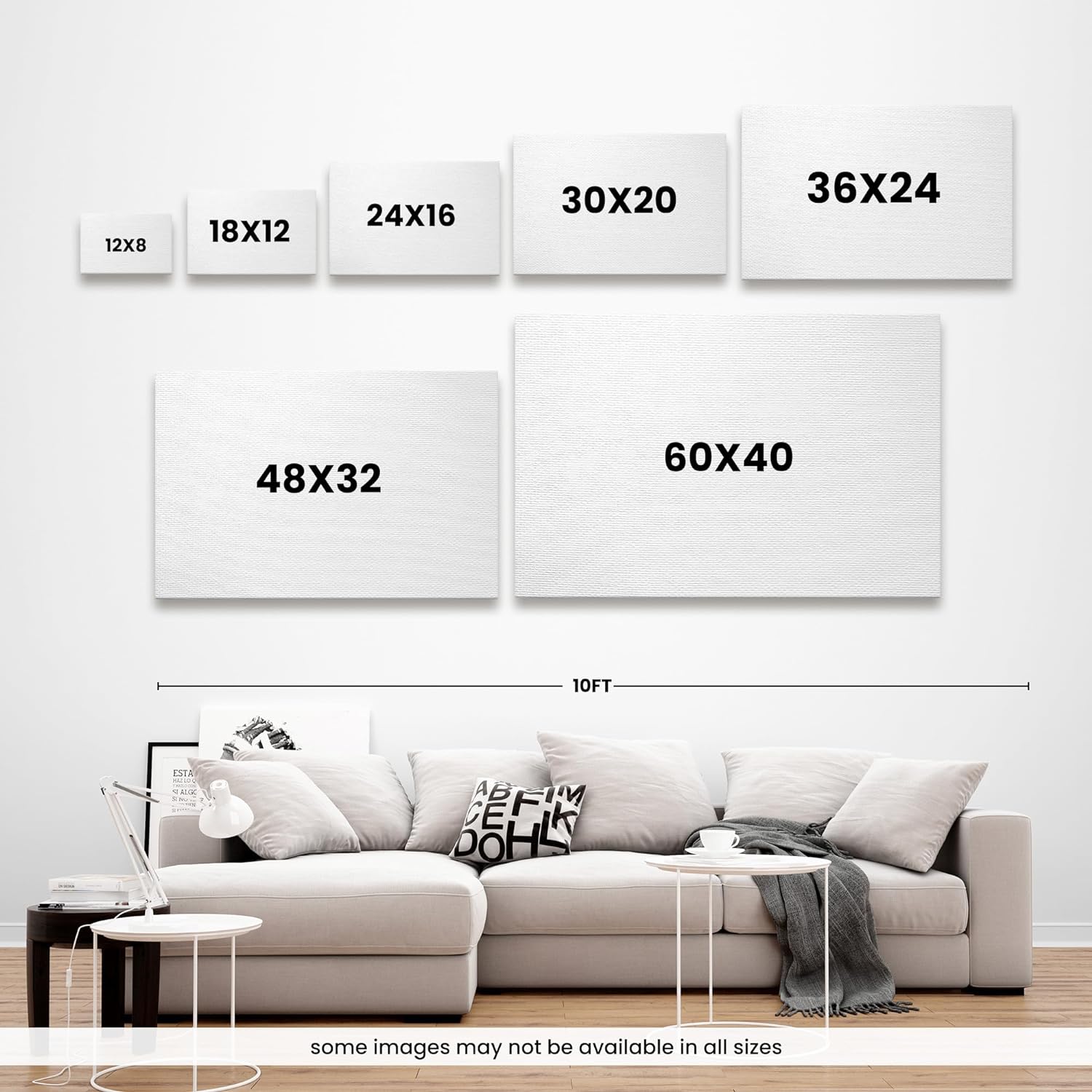 Metal Canvas Wall Art — 18" - View 5