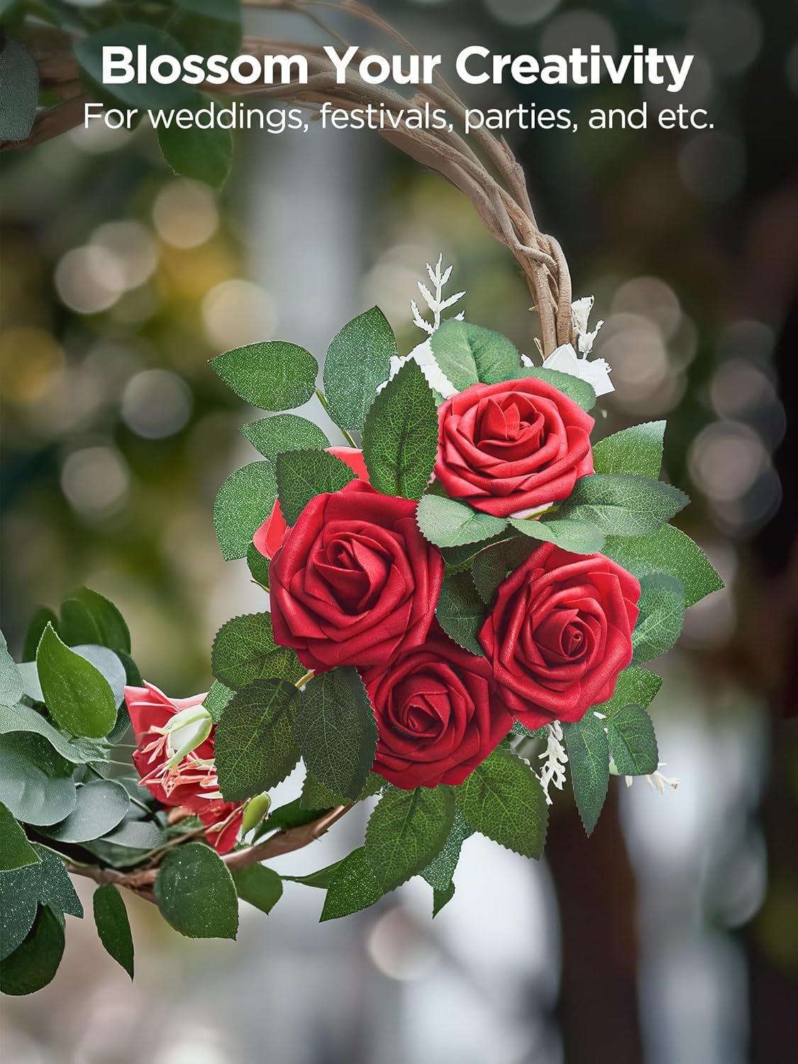 Beige Artificial Flowers - View 6