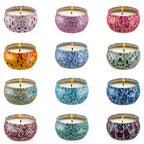 Soy Wax Wax Scented Candle — Set of 12