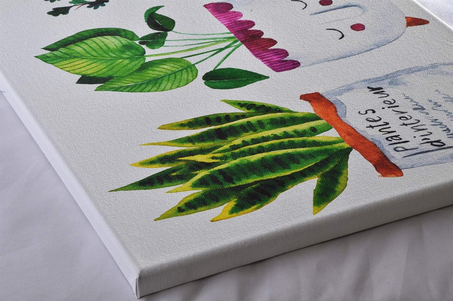 Fabric Canvas Wall Art — 10" - View 5