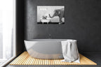 Black Wall Art — 24" - View 6