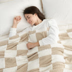 Beige Throw Pillow — 50" - View 3