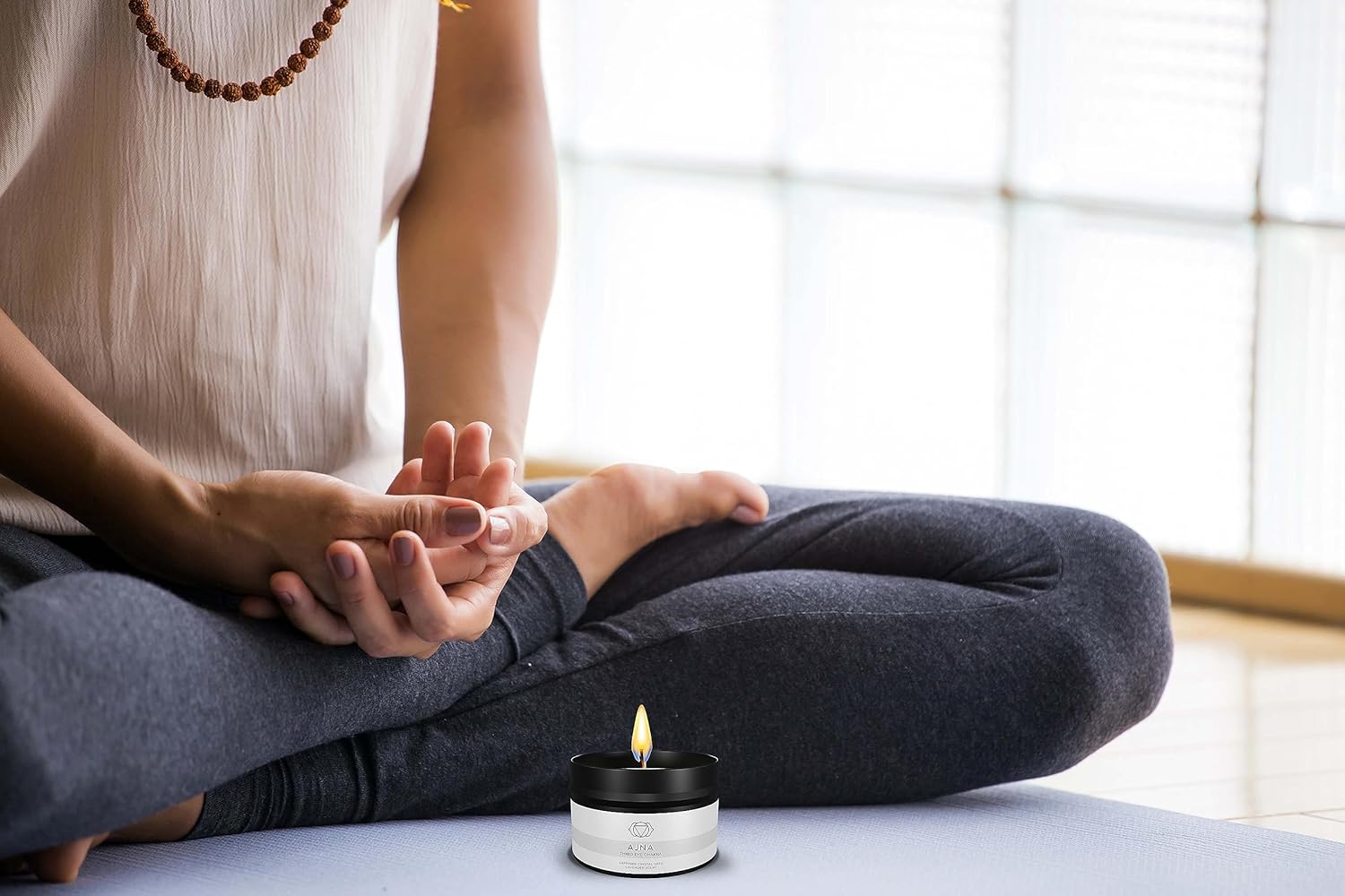 Luxe Glass Scented Candle - View 6