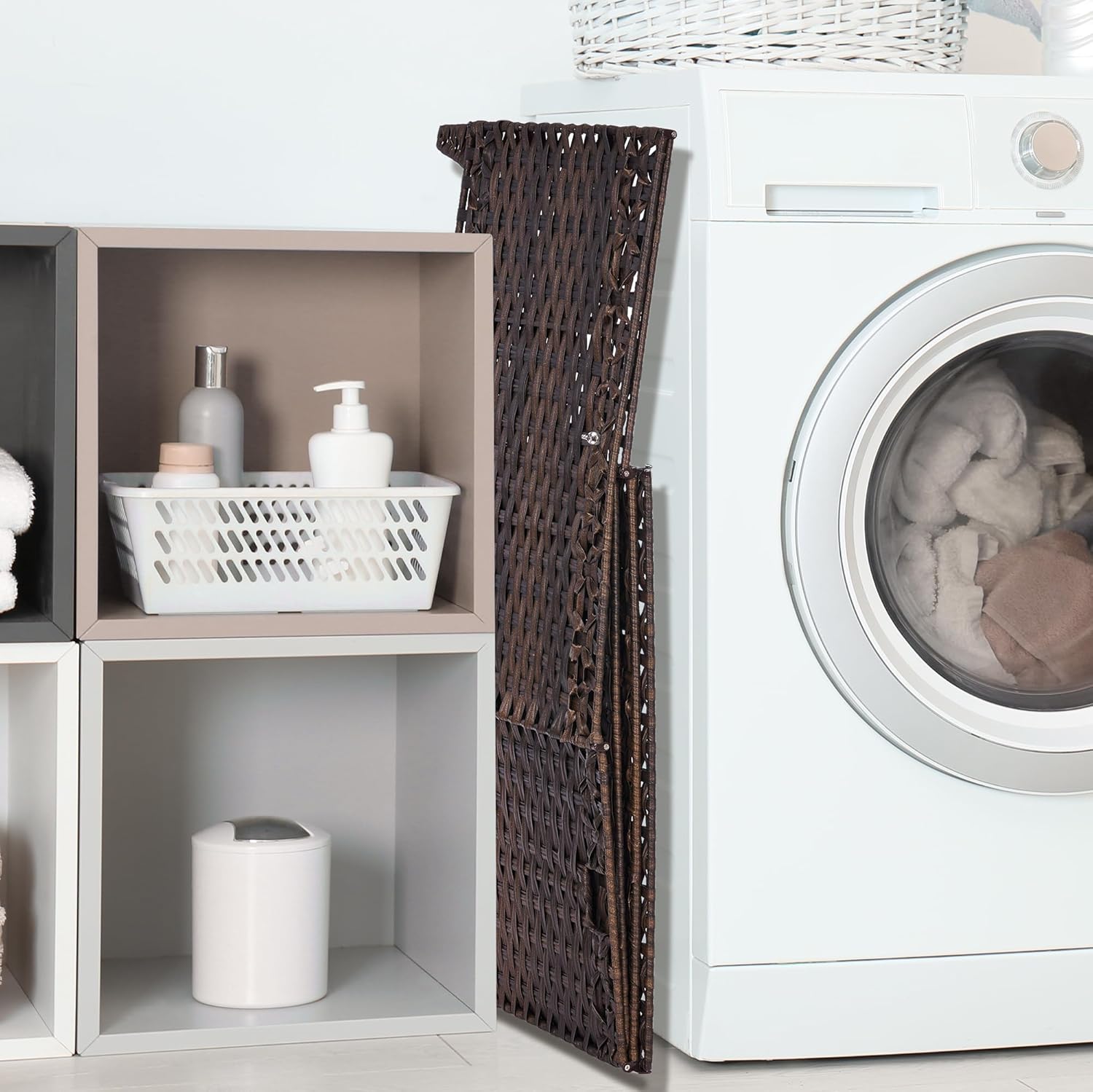 Boho Beige Storage Bin - View 8
