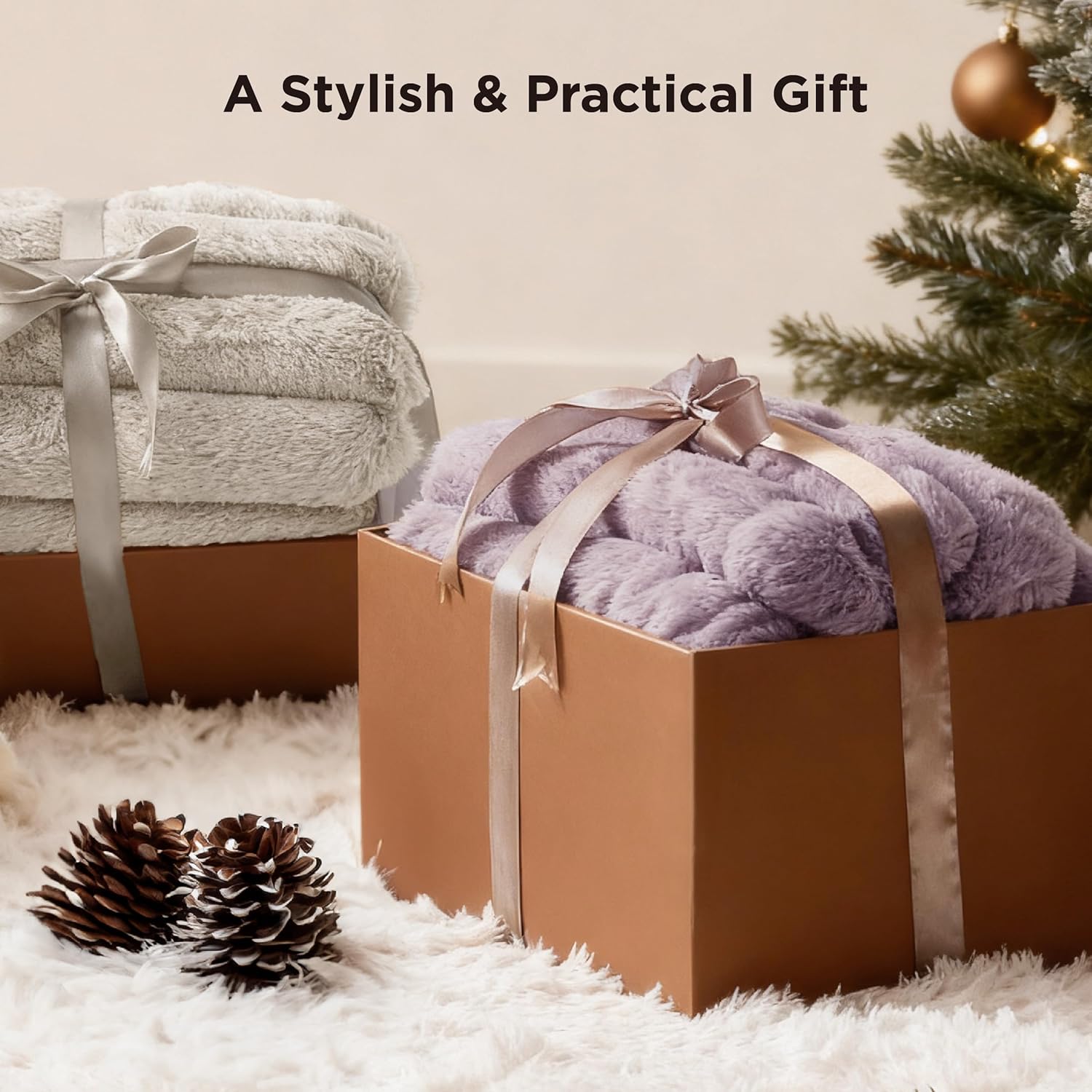 Luxe Fabric Throw Pillow — 50" - View 7