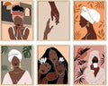 Framed Beige Wall Decor — 10" — Beige Framed