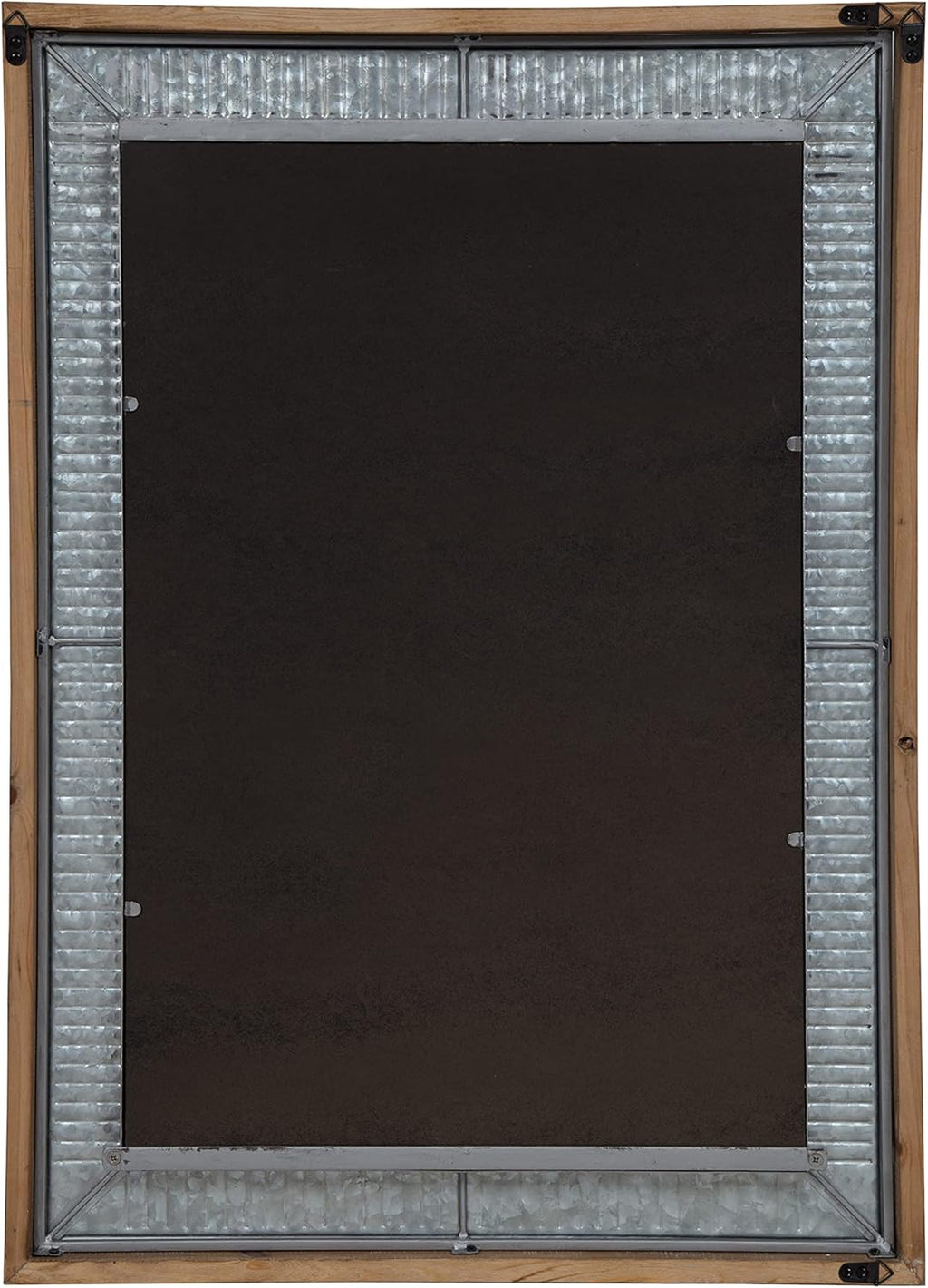 Farmhouse Brown Wall Mirror — 39" - View 5