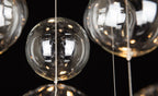 Modern Gold Chandelier - View 8