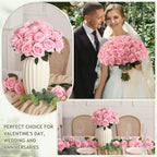 Pink Artificial Flowers - View 3
