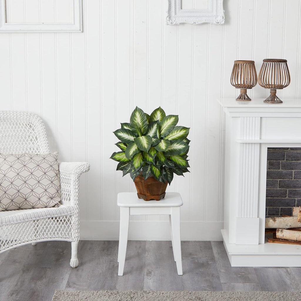 Luxe Wood Faux Plant - View 5