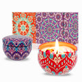 Soy Wax Metal Scented Candle
