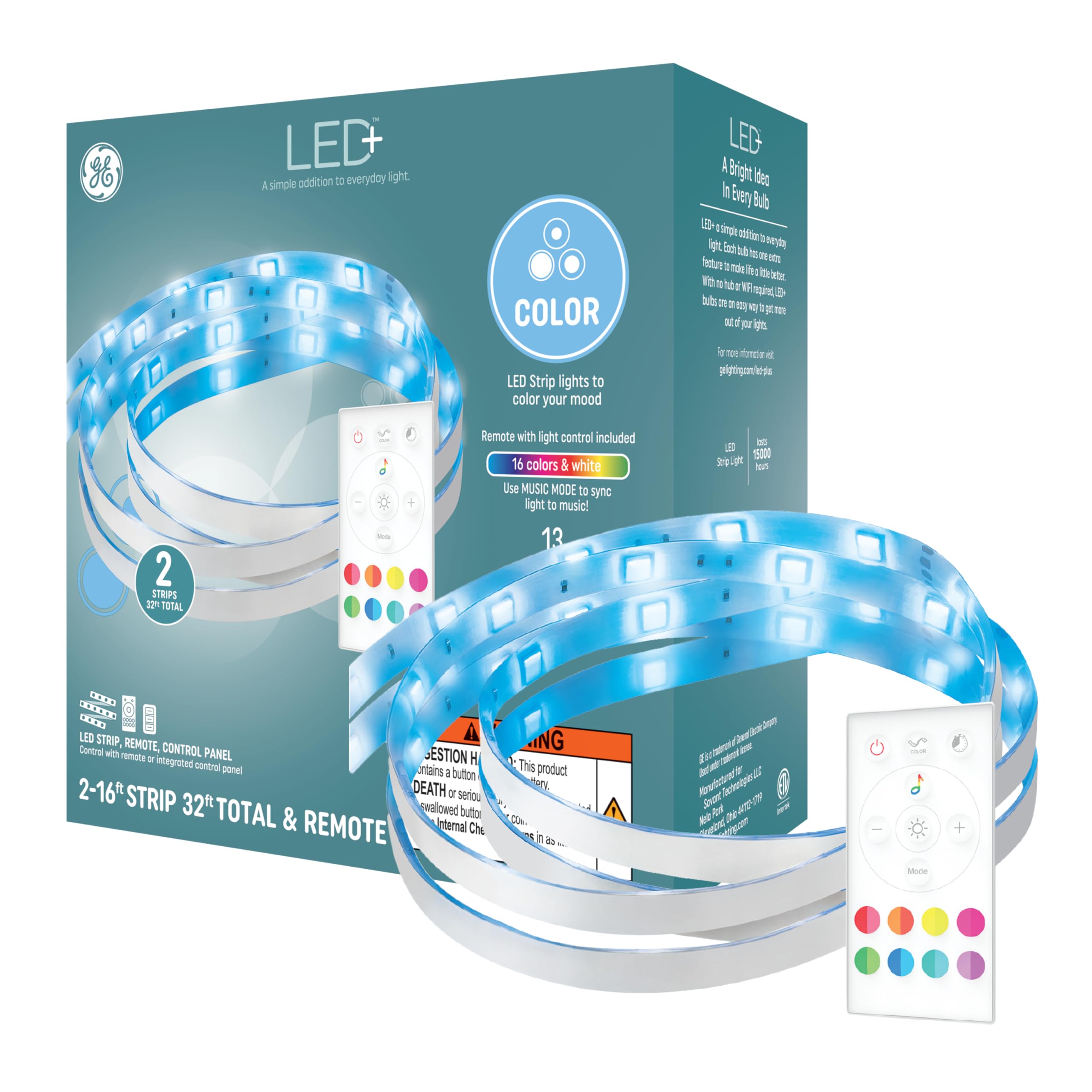 Color Changing Luxe Metal LED Light Strip