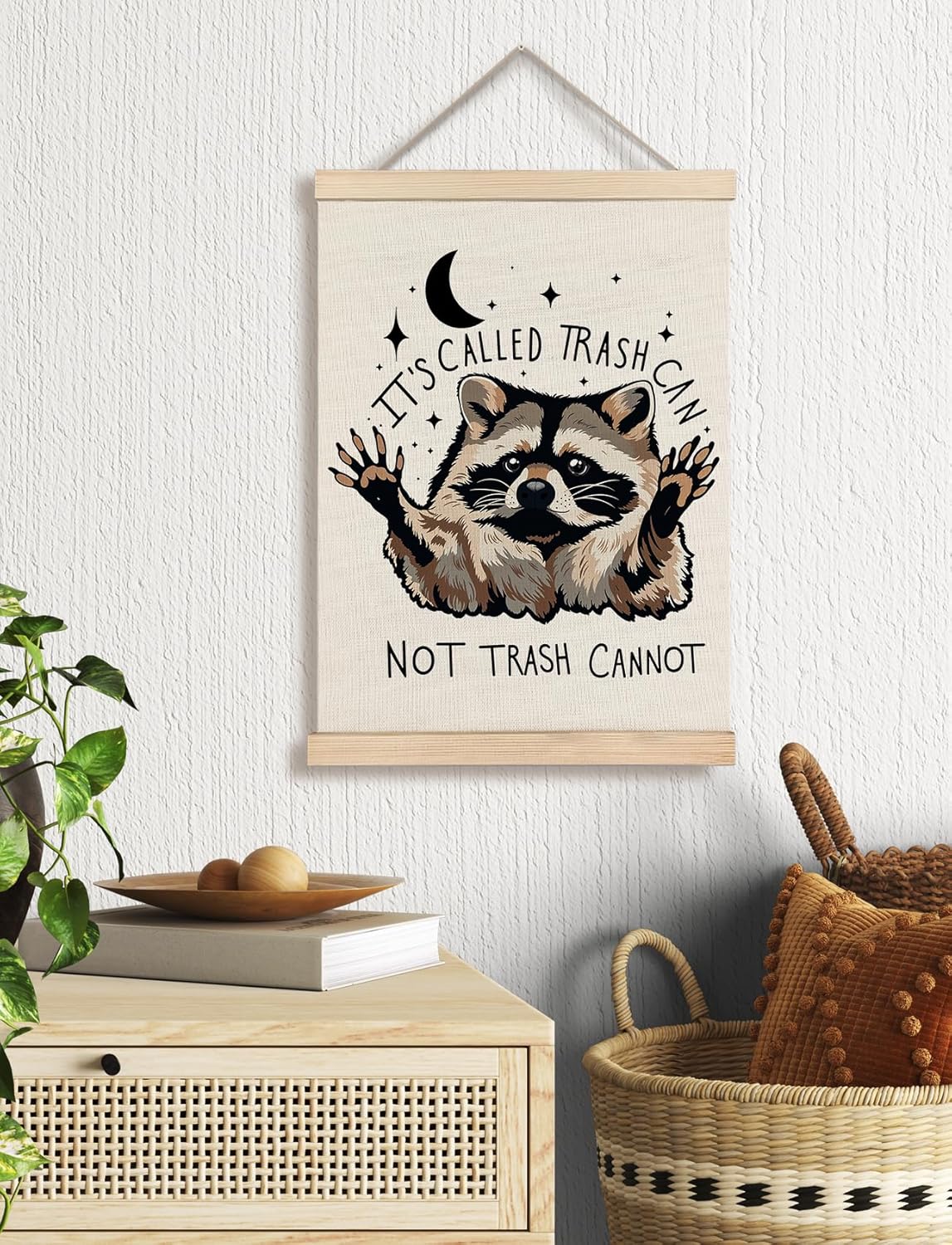 Framed Fabric Wall Decor — 16" - View 2