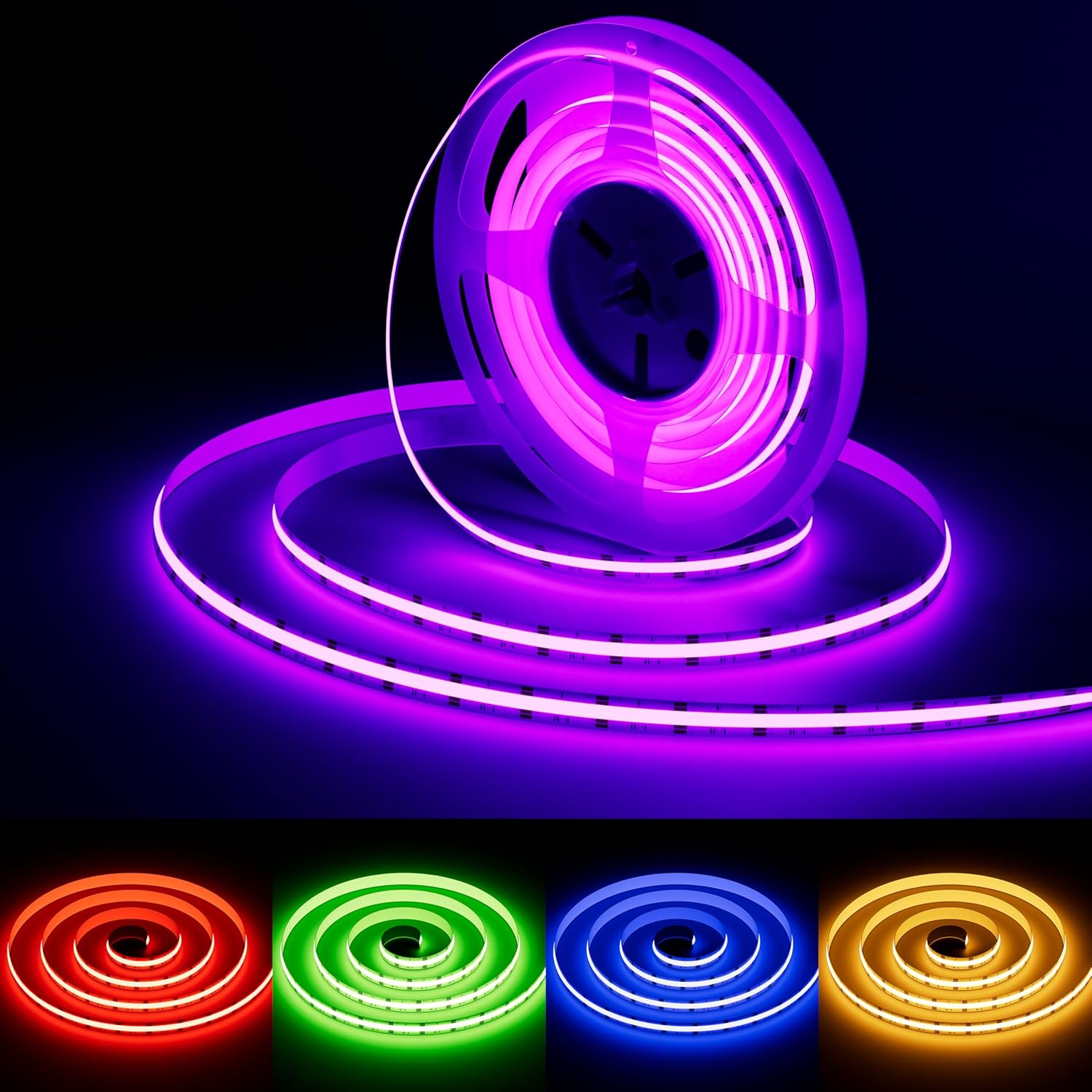 Color Changing Metal LED Strip Lights — RGB(strip only)