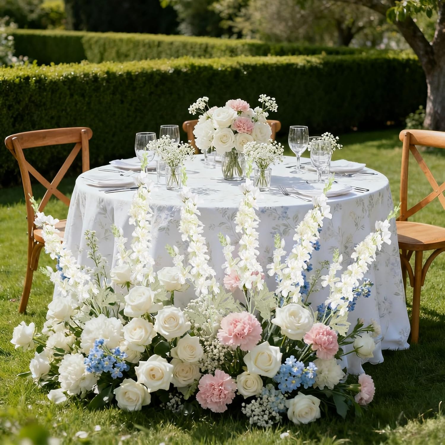 Blue Artificial Flowers - View 5