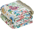Boho Blue Throw Pillow — 60" — Orchid