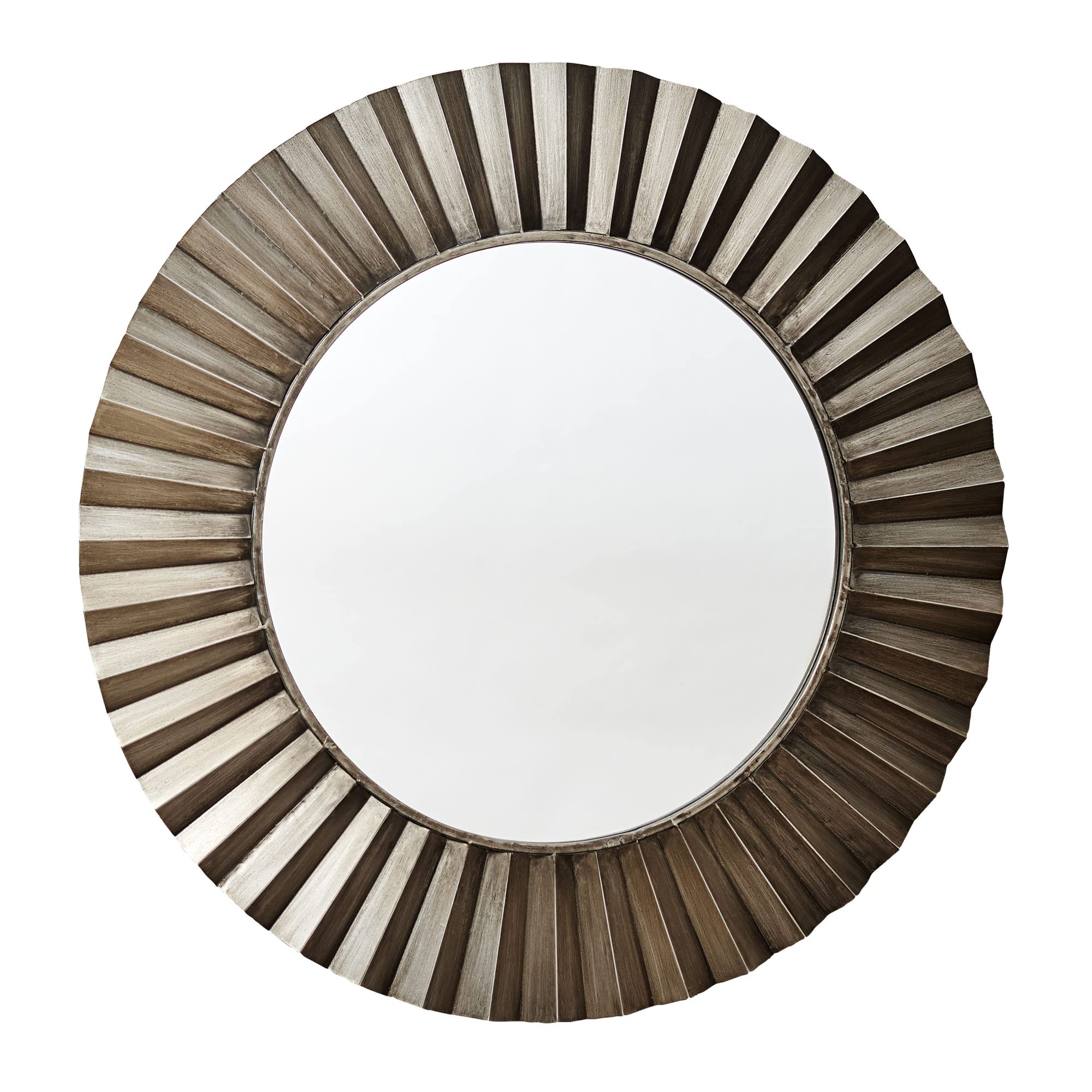Round Metal Wall Mirror
