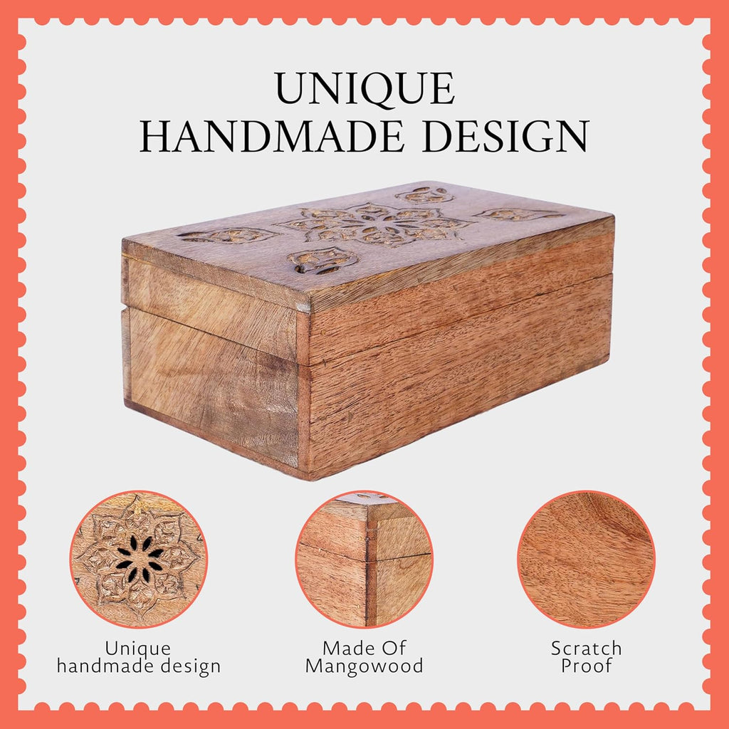 Handcrafted Wood Vase - View 7