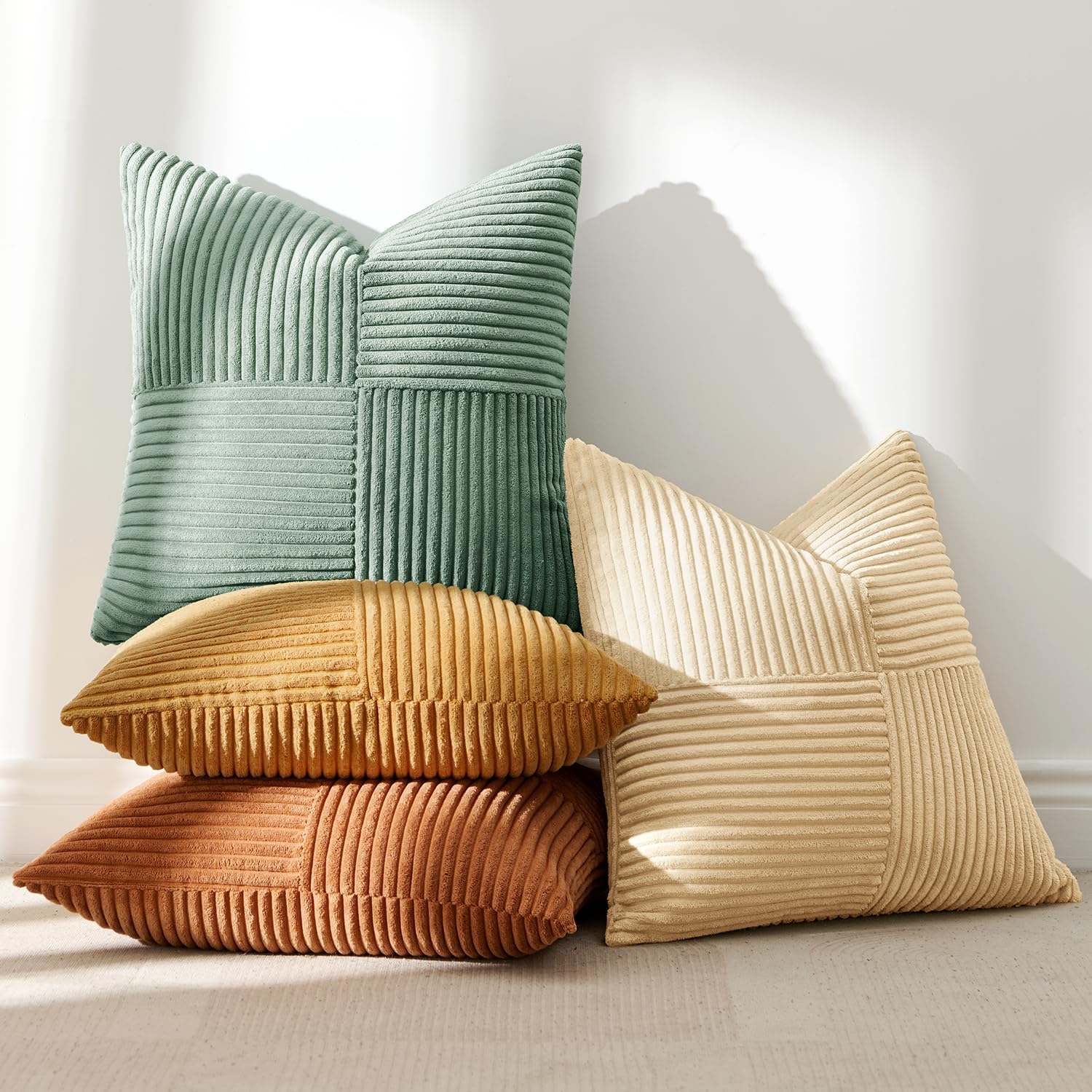 Boho Beige Cushion Cover — 20" - View 6