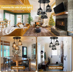 Farmhouse Metal Pendant Light - View 4