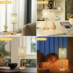 Dimmable Luxe Blue Desk Lamp - View 8