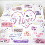 Pink Throw Pillow — 60" - View 2