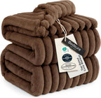 Beige Throw Pillow — 60" — Brown