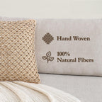 Boho Beige Pillow Cover — 20" - View 4
