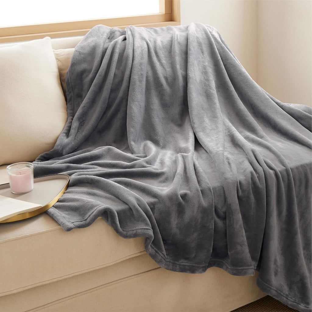 Black Throw Pillow — 50" - View 2