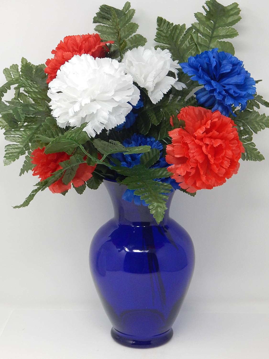 Blue Flower Vase — 4" - View 8