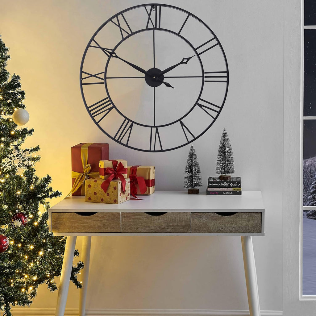 Oversized Modern Black Wall Art — 30" - View 6