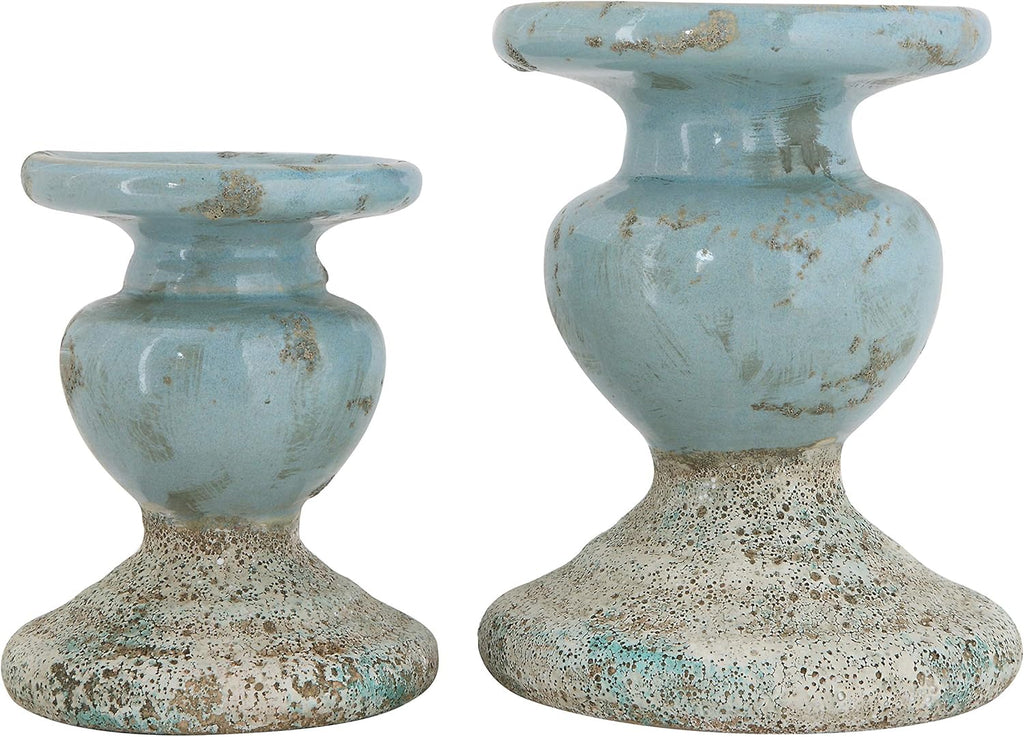 Farmhouse Black Pillar Candle — 4.5" - View 6