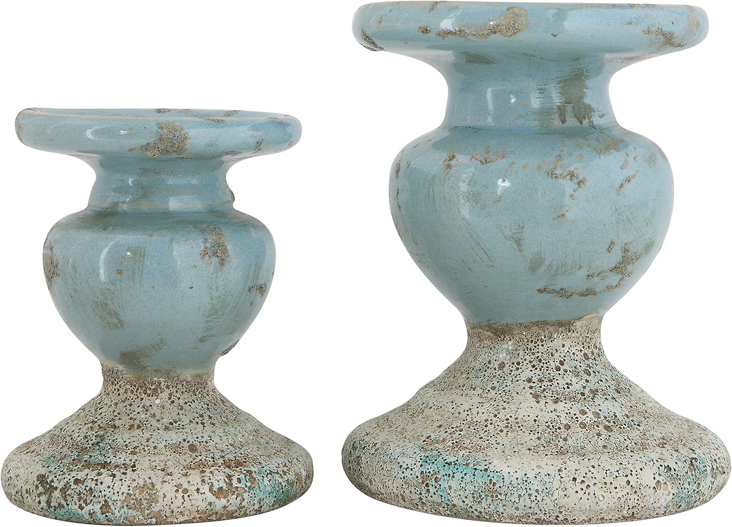 Farmhouse Black Pillar Candle — 4.5" - View 6