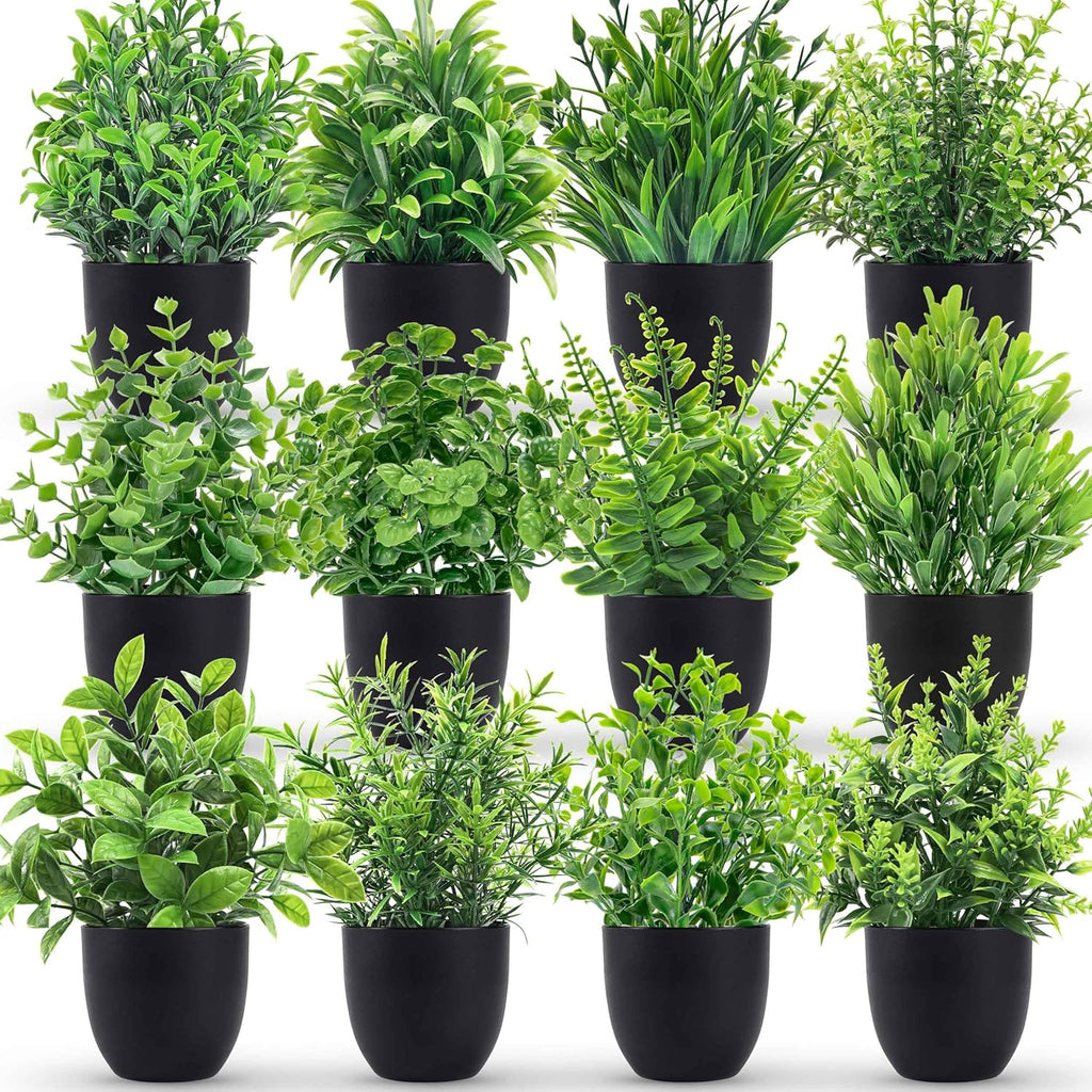 Green Faux Plant — Green